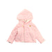 A Pink Buttoned Sweatshirts from Juicy Couture in size 3-6M for girl. (Front View)