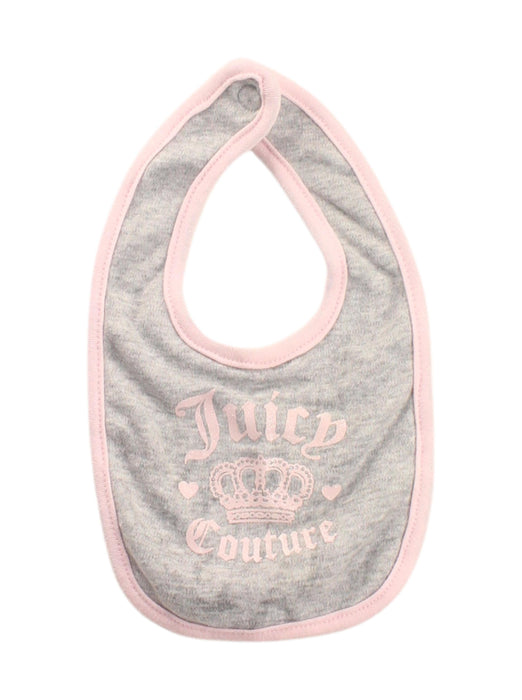 A Grey Bibs from Juicy Couture in size O/S for girl. (Front View)