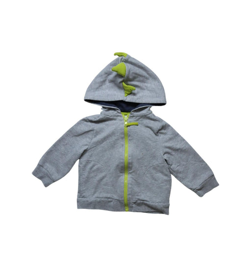 A Grey Zippered Sweatshirts from Tommy Bahama in size 6-12M for boy. (Front View)