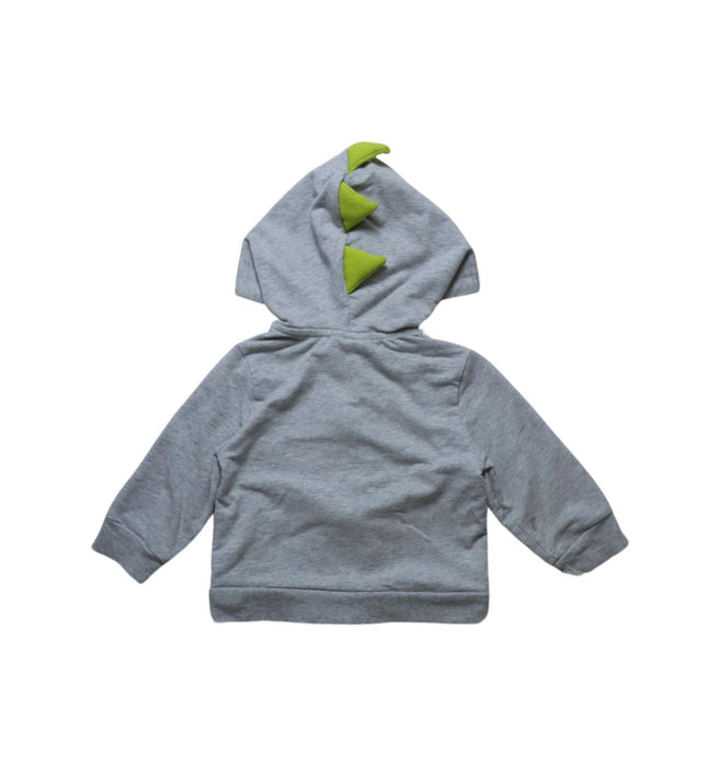 A Grey Zippered Sweatshirts from Tommy Bahama in size 6-12M for boy. (Back View)