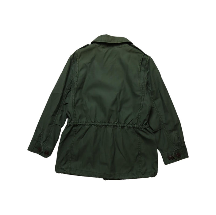 A Green Coats from Polo Ralph Lauren in size 6T for girl. (Back View)