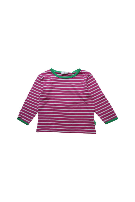 A Pink Long Sleeve T Shirts from Toby Tiger in size 3T for girl. (Front View)