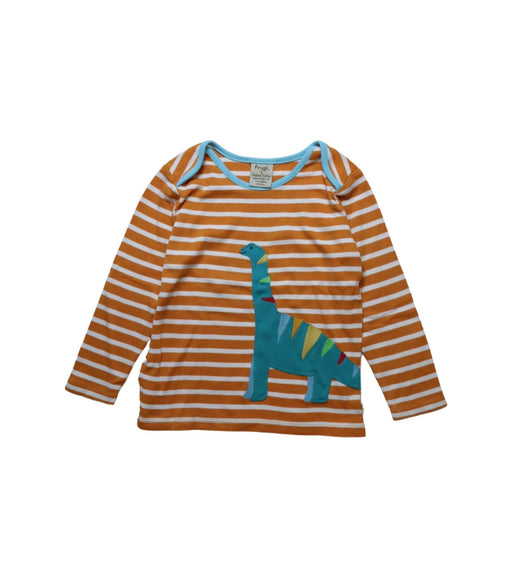 A Multicolour Long Sleeve T Shirts from Frugi in size 3T for girl. (Front View)