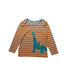 A Multicolour Long Sleeve T Shirts from Frugi in size 3T for girl. (Front View)