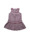 A Red Sleeveless Dresses from Jacadi in size 12-18M for girl. (Front View)