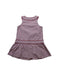 A Red Sleeveless Dresses from Jacadi in size 12-18M for girl. (Back View)