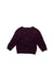 A Burgundy Knit Sweaters from Vertbaudet in size 2T for girl. (Back View)
