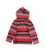 A Blue Hooded Sweatshirts from Tea in size 4T for boy. (Back View)