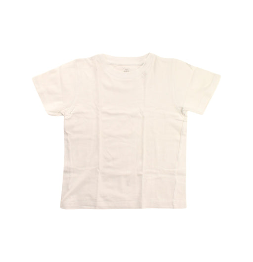 A White Short Sleeve T Shirts from Calvin Klein in size 4T for neutral. (Front View)