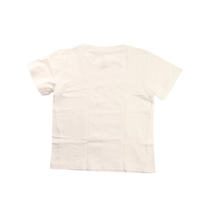 A White Short Sleeve T Shirts from Calvin Klein in size 4T for neutral. (Back View)