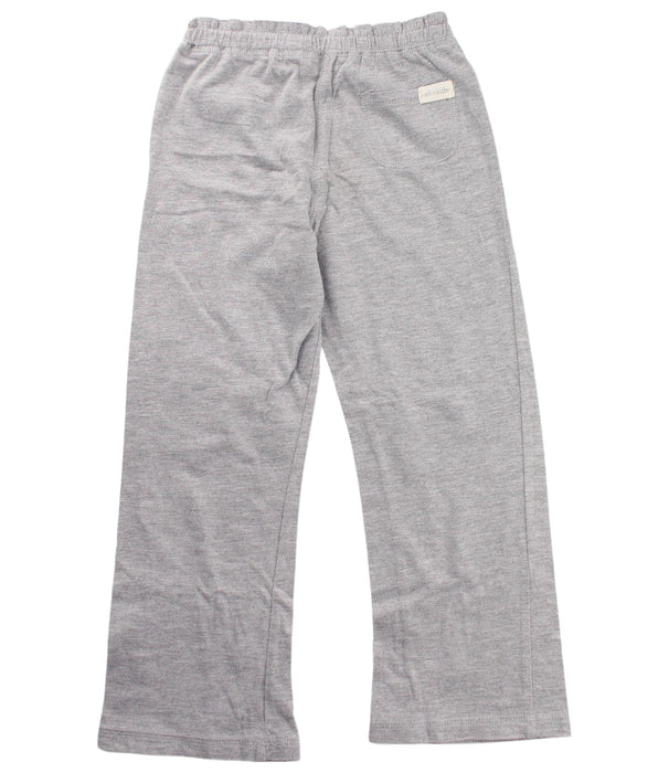 A Grey Sweatpants from Mini Mioche in size 4T for girl. (Back View)