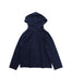 A Blue Hooded Sweatshirts from Mini Mioche in size 5T for boy. (Front View)