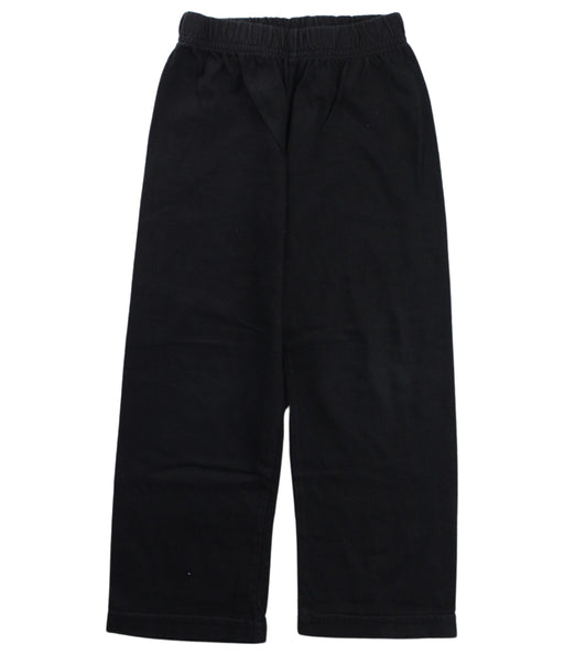 A Black Sweatpants from City Threads in size 4T for girl. (Front View)