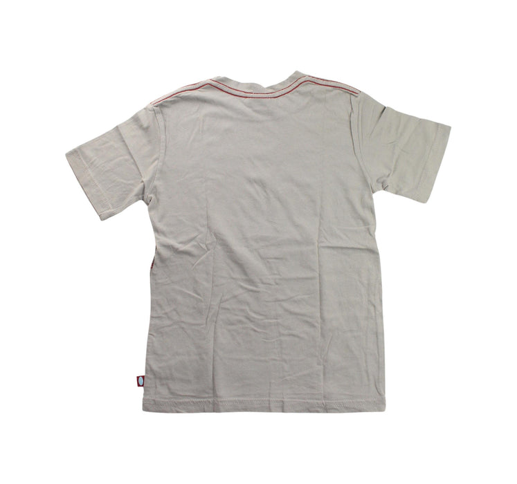 A Grey Short Sleeve T Shirts from City Threads in size 5T for boy. (Back View)