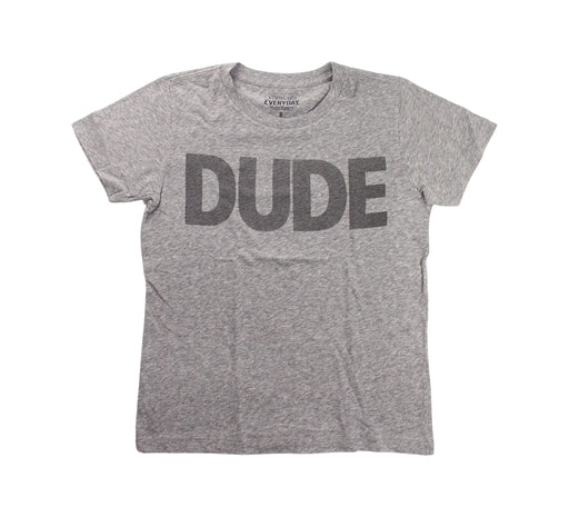 A Grey Short Sleeve T Shirts from Crewcuts in size 8Y for boy. (Front View)