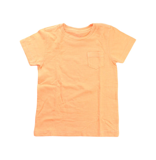 A Orange Short Sleeve T Shirts from Crewcuts in size 3T for girl. (Front View)