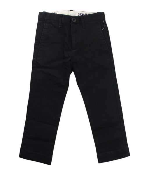 A Black Casual Pants from Crewcuts in size 3T for boy. (Front View)