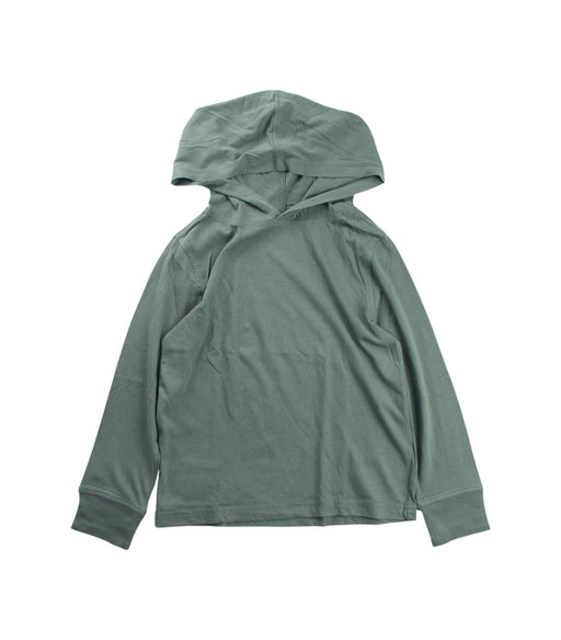 A Green Hooded Sweatshirts from Crewcuts in size 4T for boy. (Front View)