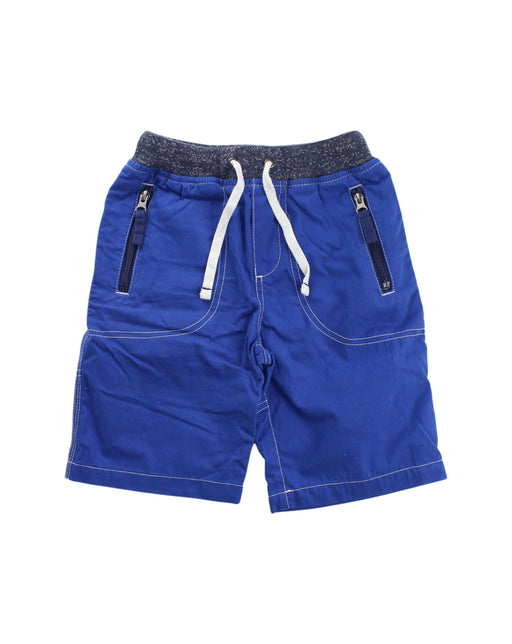 A Blue Shorts from Boden in size 7Y for boy. (Front View)