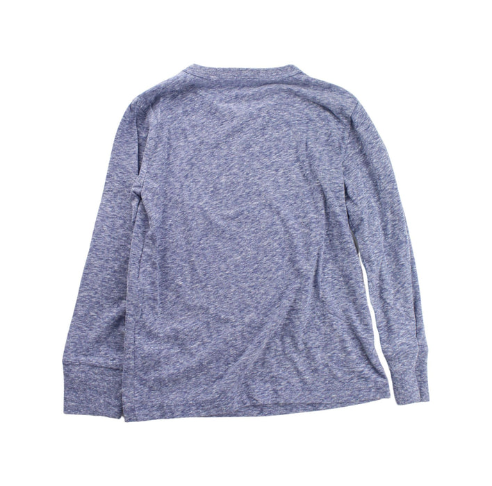 A Blue Long Sleeve T Shirts from Crewcuts in size 4T for boy. (Back View)