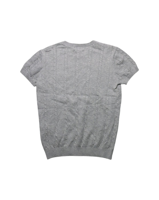A Grey Short Sleeve Tops from Nicholas & Bears in size 6T for girl. (Back View)