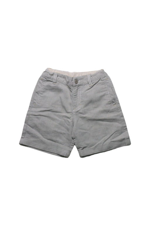A Grey Shorts from Chickeeduck in size 4T for girl. (Front View)