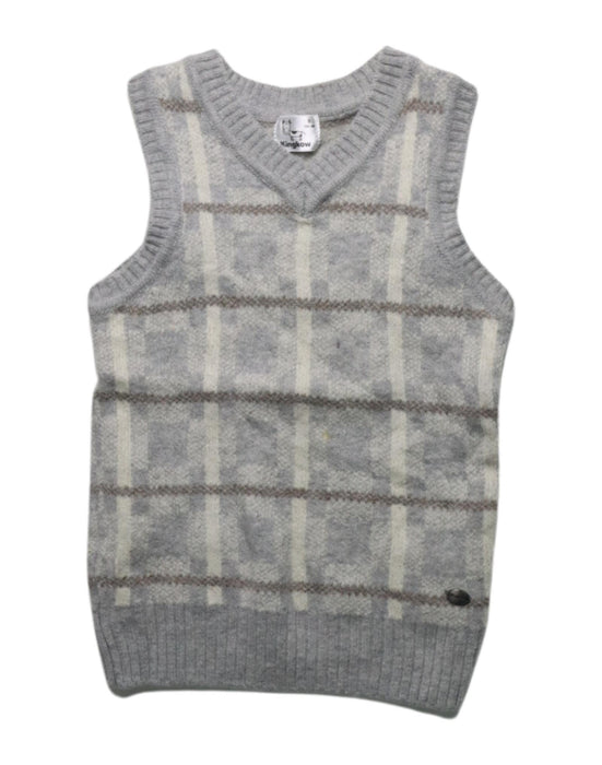 A Multicolour Sweater Vests from Kingkow in size 8Y for boy. (Front View)