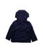 A Navy Coats from Chickeeduck in size 4T for girl. (Back View)