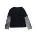 A Black Long Sleeve T Shirts from City Threads in size 4T for boy. (Back View)