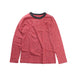 A Red Long Sleeve T Shirts from Crewcuts in size 4T for boy. (Front View)