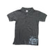 A Grey Short Sleeve Polos from Appaman in size 4T for boy. (Front View)