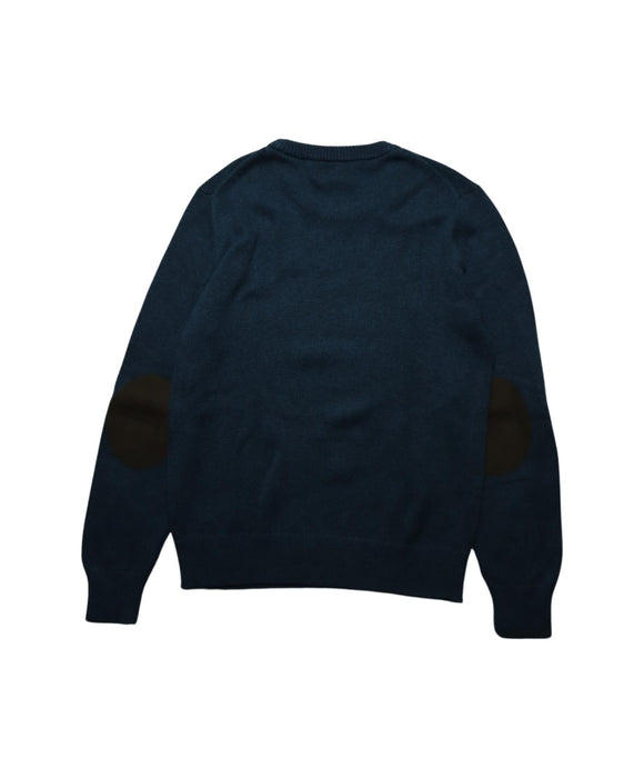 A Navy Knit Sweaters from Crewcuts in size 8Y for boy. (Back View)