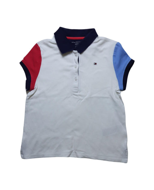 A Multicolour Short Sleeve Polos from Tommy Hilfiger in size 12Y for boy. (Front View)