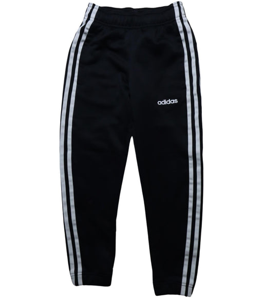 A Black Sweatpants from Adidas in size 6T for neutral. (Front View)