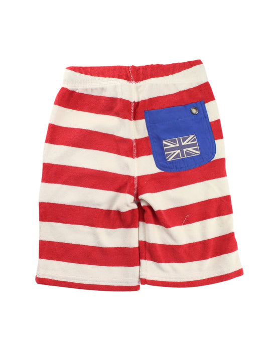 A Red Shorts from Boden in size 5T for boy. (Back View)