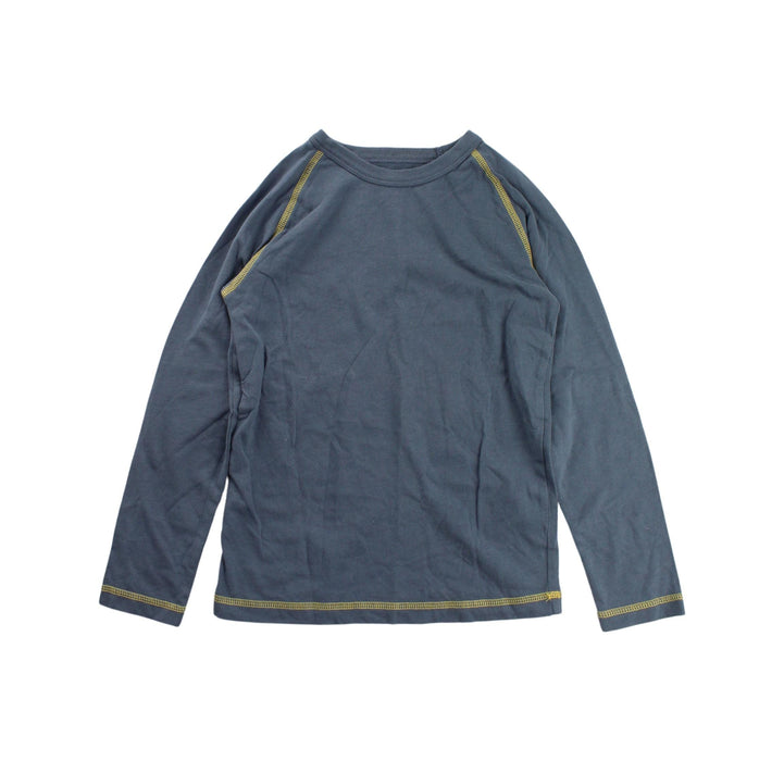 A Grey Long Sleeve T Shirts from Boden in size 5T for boy. (Front View)