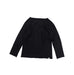 A Black Long Sleeve T Shirts from Mini Mioche in size 5T for boy. (Back View)