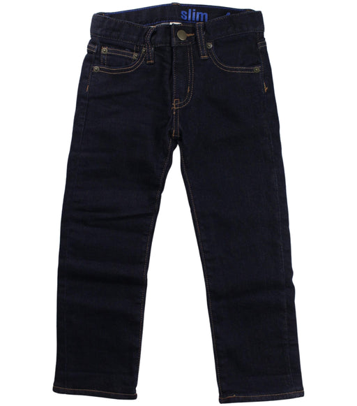 A Blue Jeans from Crewcuts in size 4T for boy. (Front View)