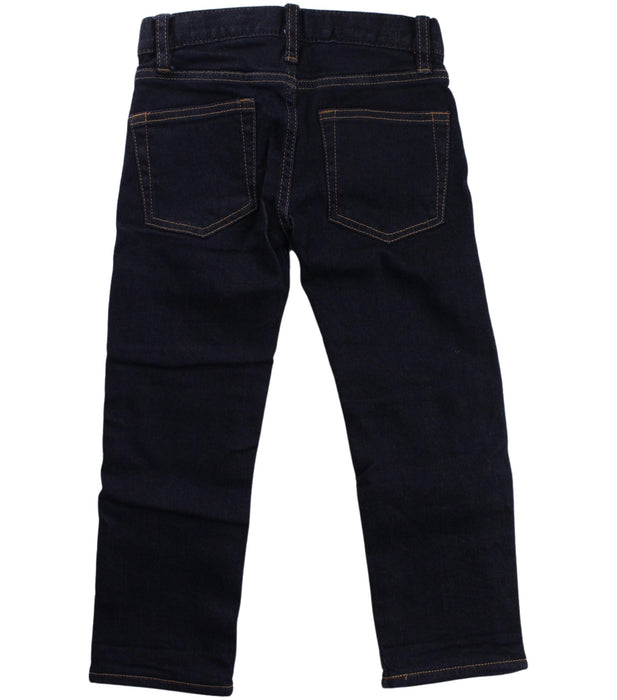 A Blue Jeans from Crewcuts in size 4T for boy. (Back View)