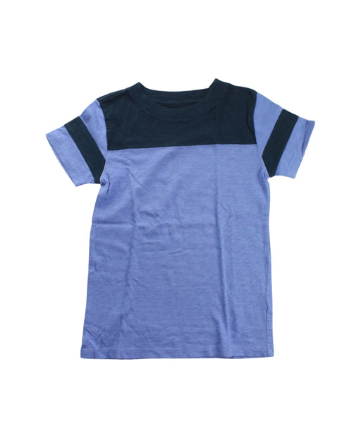 A Blue Short Sleeve T Shirts from Crewcuts in size 4T for boy. (Front View)