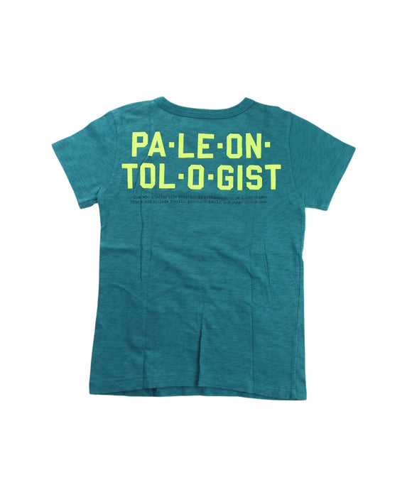 A Green Short Sleeve T Shirts from Crewcuts in size 4T for boy. (Back View)