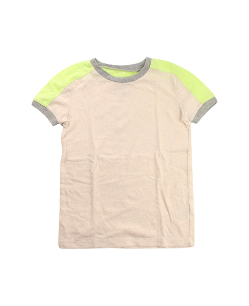 A White Short Sleeve T Shirts from Crewcuts in size 4T for boy. (Front View)