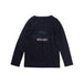 A Blue Long Sleeve T Shirts from Shanghai Tang in size 4T for boy. (Front View)