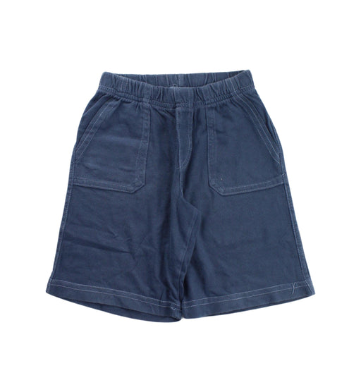 A Blue Shorts from City Threads in size 4T for boy. (Front View)