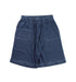 A Blue Shorts from City Threads in size 4T for boy. (Front View)