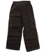 A Brown Casual Pants from City Threads in size 4T for boy. (Back View)