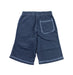 A Blue Shorts from City Threads in size 4T for boy. (Back View)