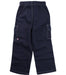 A Navy Casual Pants from City Threads in size 4T for boy. (Back View)