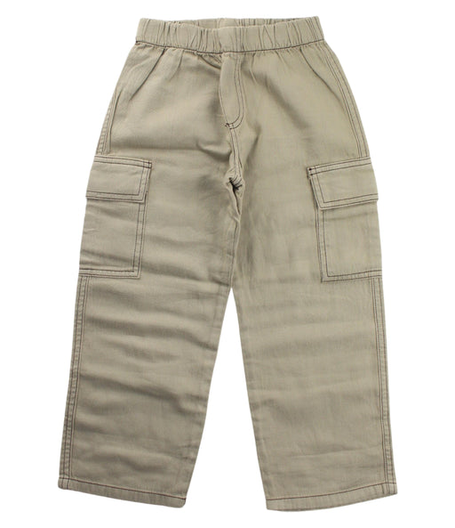 A Beige Casual Pants from City Threads in size 4T for boy. (Front View)