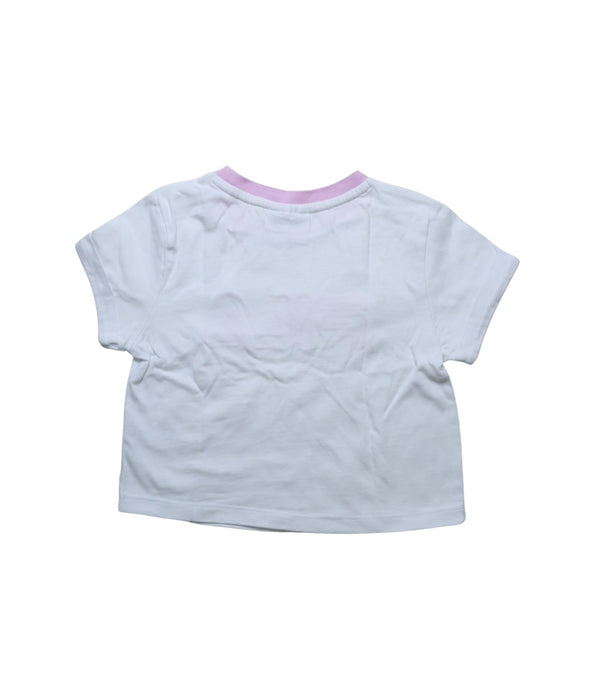 A White Short Sleeve T Shirts from Fila in size 7Y for girl. (Back View)